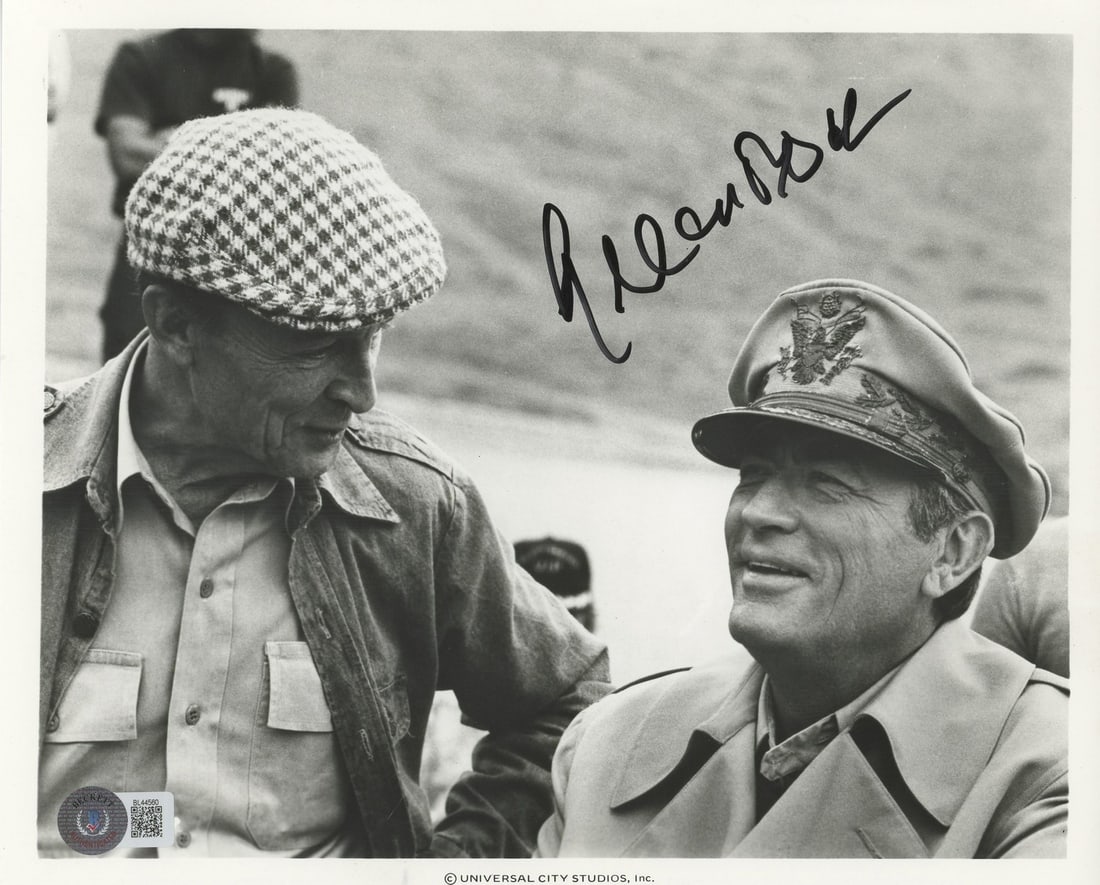 Gregory Peck Signed 8x10 MacArthur Photo Beckett Authenticated Autograph (1 of 3)