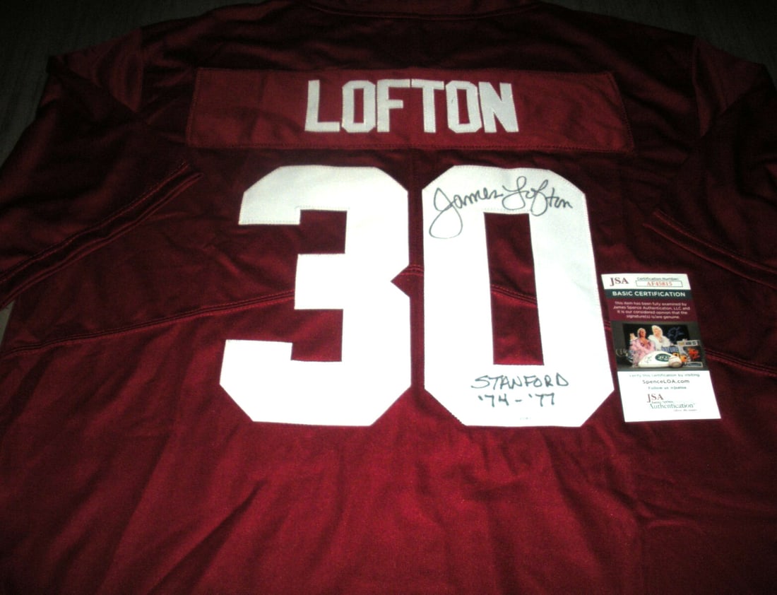 James Lofton Signed Cleveland Browns Nike Jersey BAS Authenticated (1 of 2)