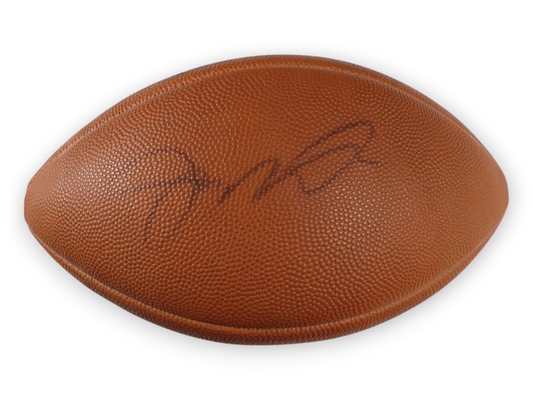 Joe Montana Autographed Football 49ers Chiefs JSA UDA COA (1 of 6)