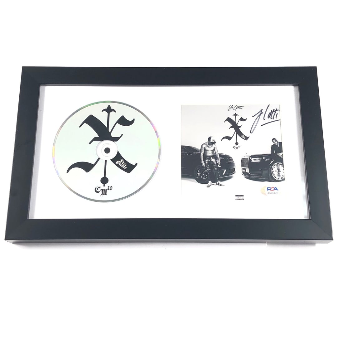 Yo Gotti Free Game Signed Framed CD Cover PSA/DNA Authenticated (1 of 2)