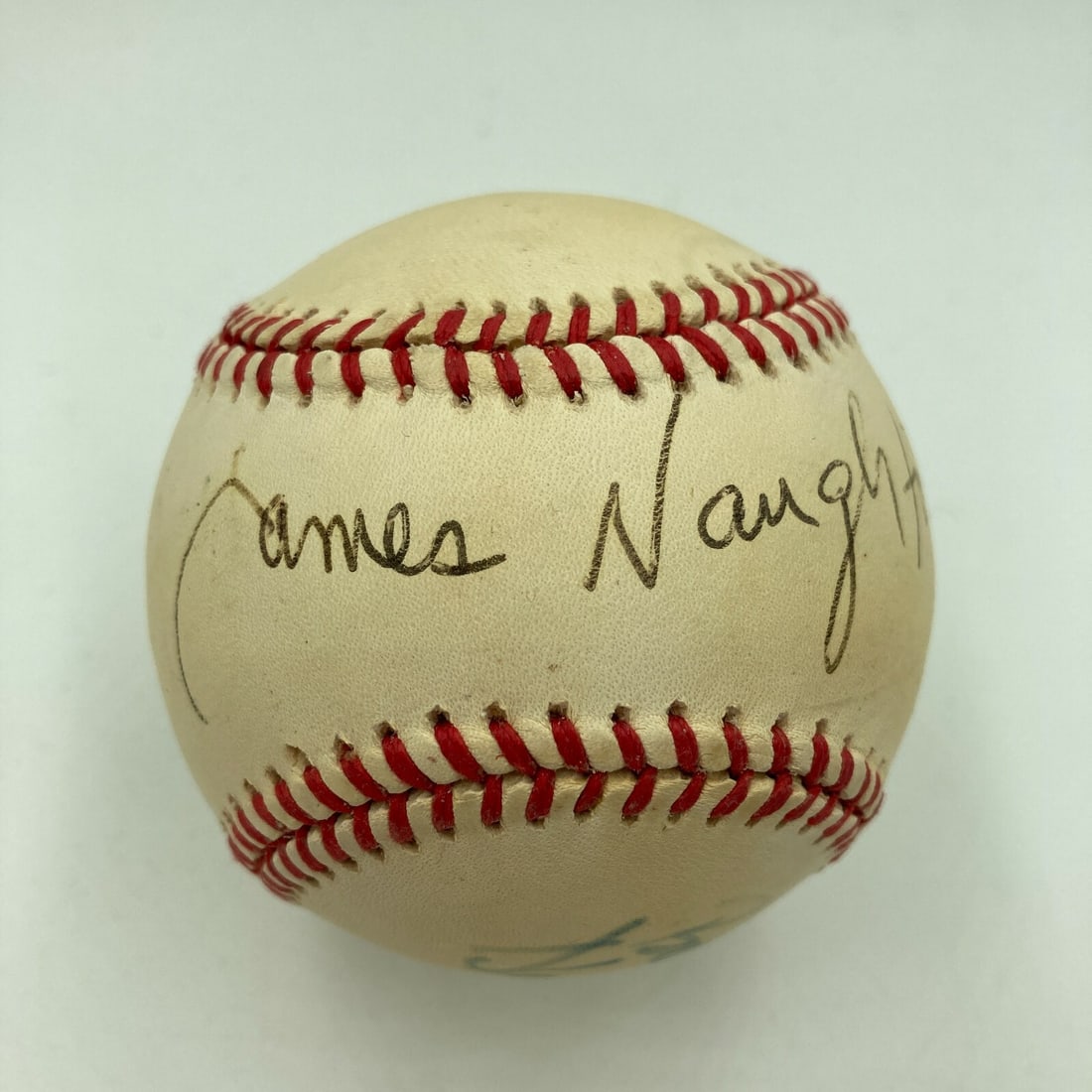 Chicago Signed Baseball by Naughton Neuwirth Grey with JSA COA: Chicago Signed Baseball by Naughton Neuwirth Grey with JSA COA This signed baseball features the autographs of notable performers James Naughton, Bebe Neuwirth, and Joel Grey from the acclaimed musica