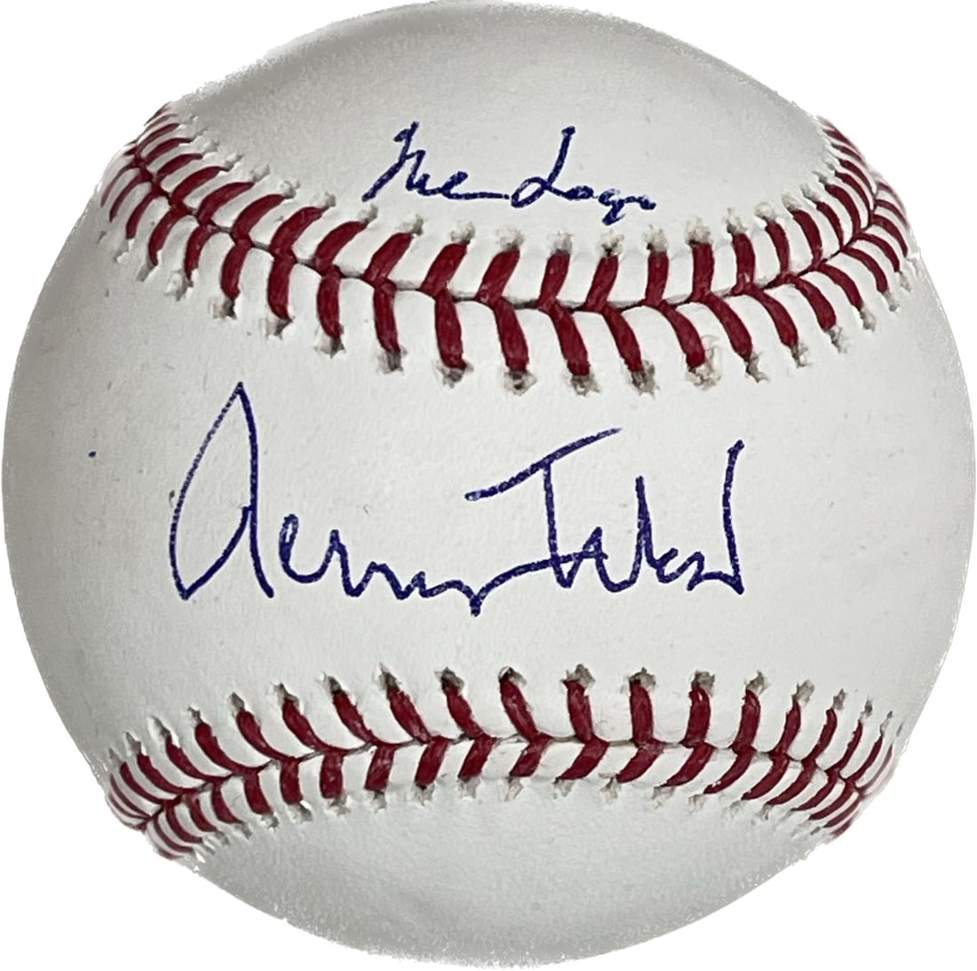 Jerry West Autographed Baseball with THE LOGO PSA/DNA Certified (1 of 2)