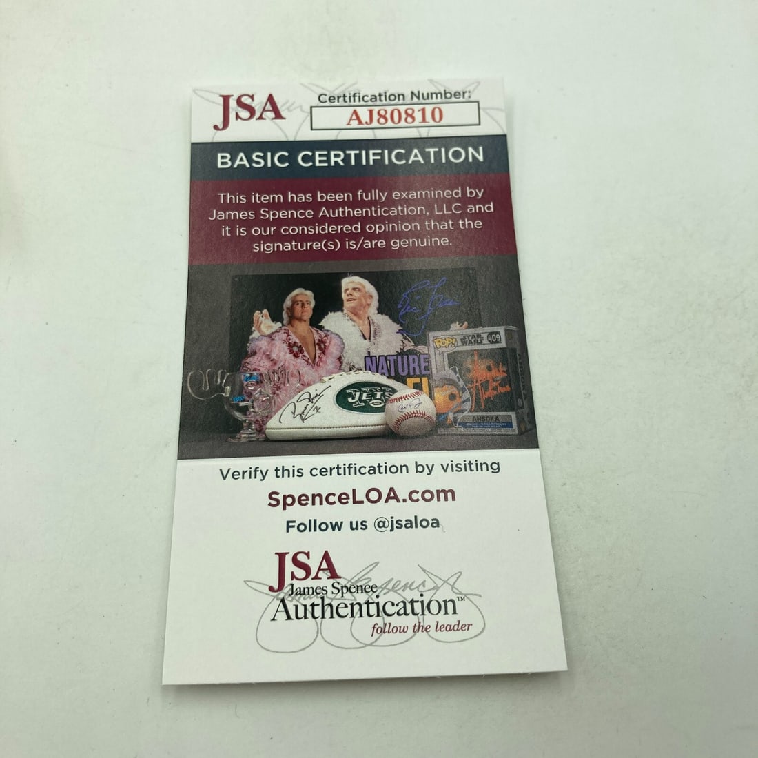 Nolan Ryan Signed Baseball with JSA Authentication - 5