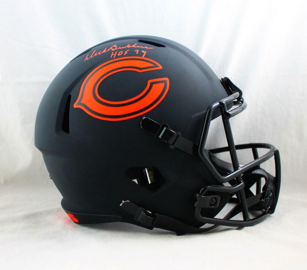 Dick Butkus Chicago Bears Signed Eclipse Speed Helmet JSA Authenticated (1 of 5)