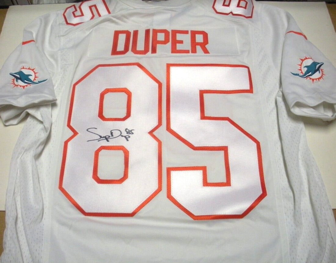 Mark Duper Signed Miami Dolphins Nike Jersey with COA (1 of 3)