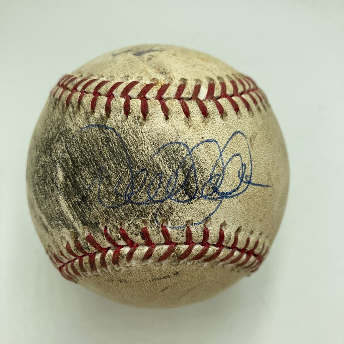 Derek Jeter Signed Game Used MLB Baseball 3000th Hit Steiner COA (1 of 6)