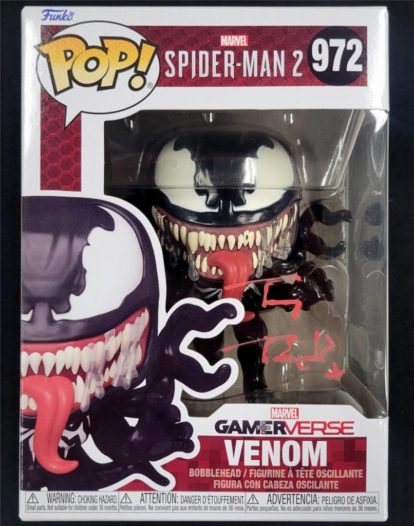 Venom Funko Pop signed by Tony Todd with Beckett authentication from Spider-Man 2 (1 of 6)