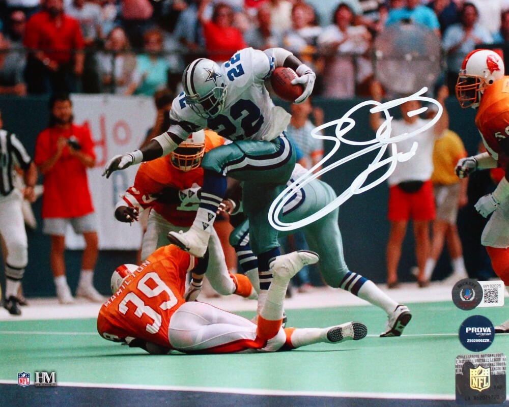 Emmitt Smith Autographed Dallas Cowboys 8x10 Photo Beckett Certified (1 of 10)