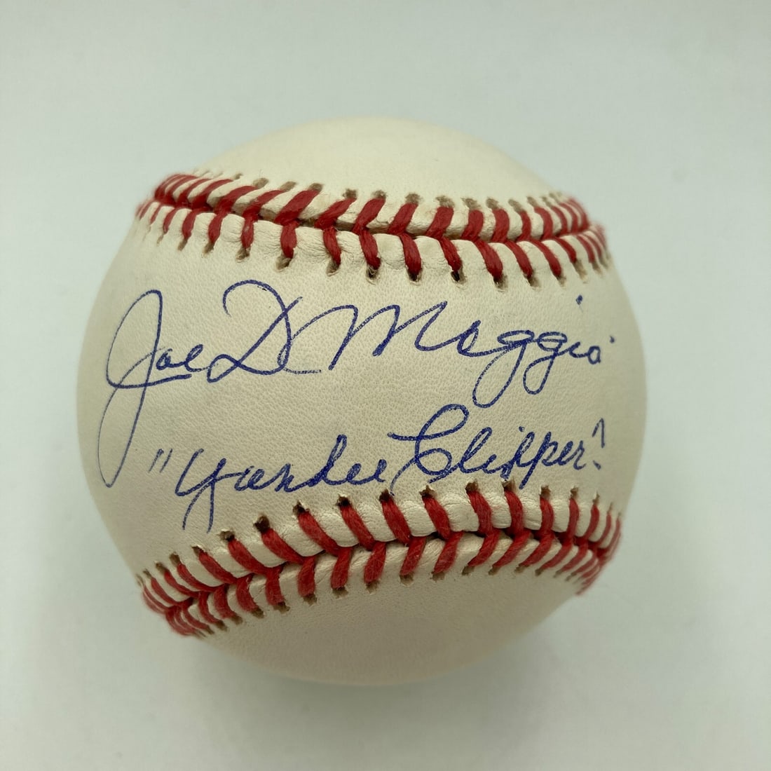 Rare Joe DiMaggio Signed American League Baseball Limited Edition #41/41 JSA COA (1 of 9)