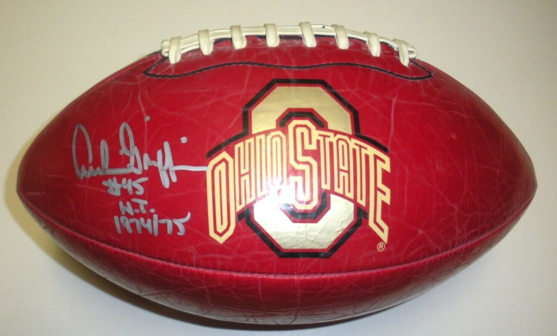 Archie Griffin Signed Heisman Football Ohio State Buckeyes with COA (1 of 1)