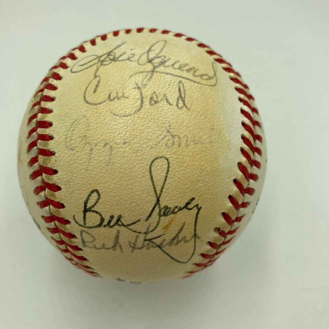 1987 St. Louis Cardinals Team Signed NL Baseball with 25 Autographs (1 of 8)