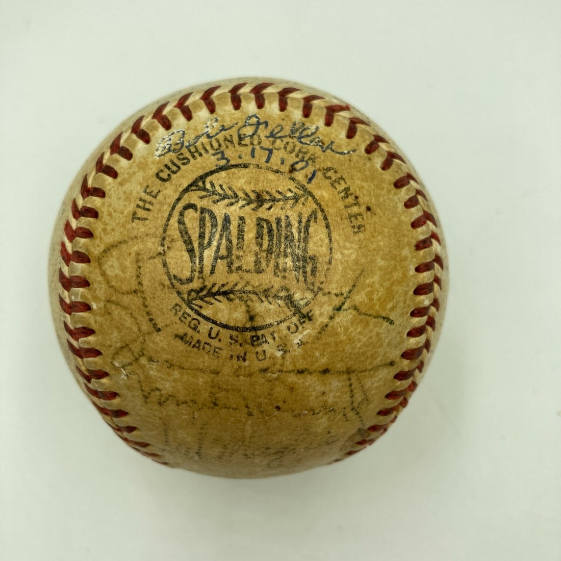 Official National League Baseball Signed by 1950s New York Giants Team (1 of 7)