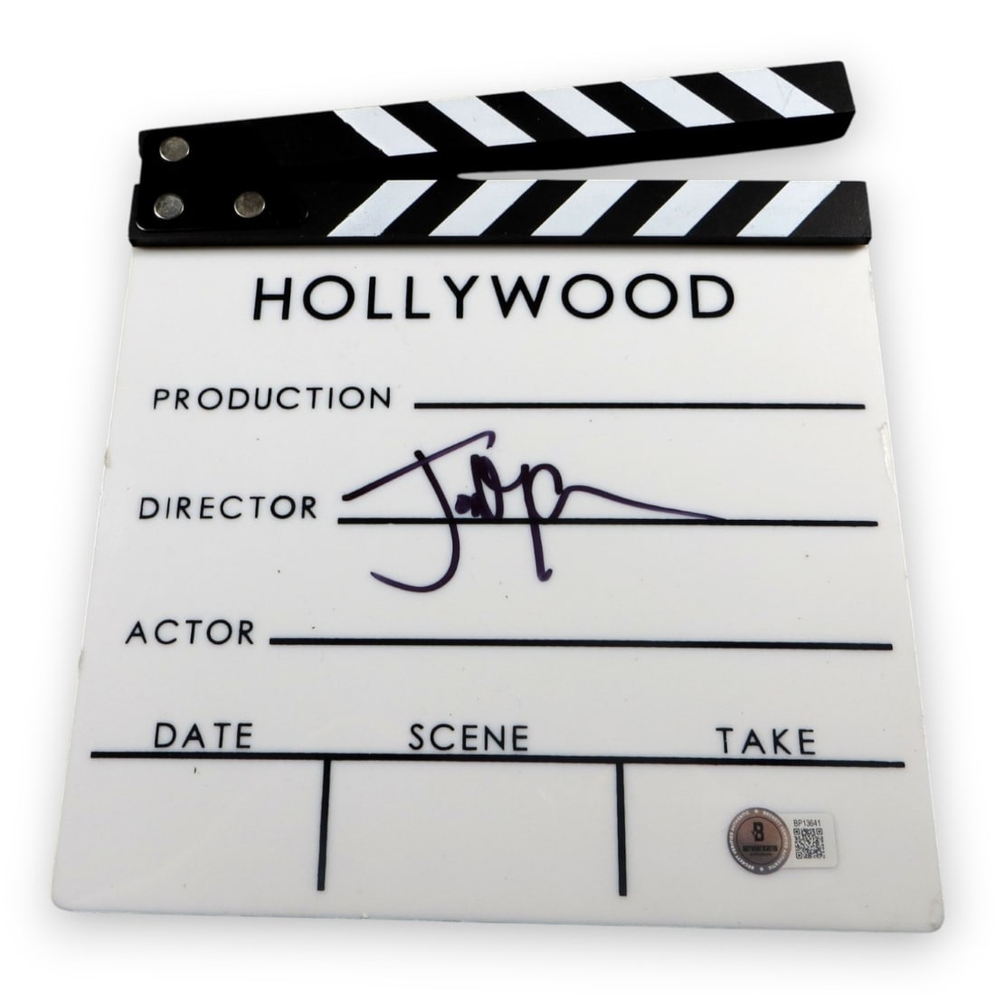 Jon Chu Signed Movie Clapper with Beckett Authentication (1 of 3)