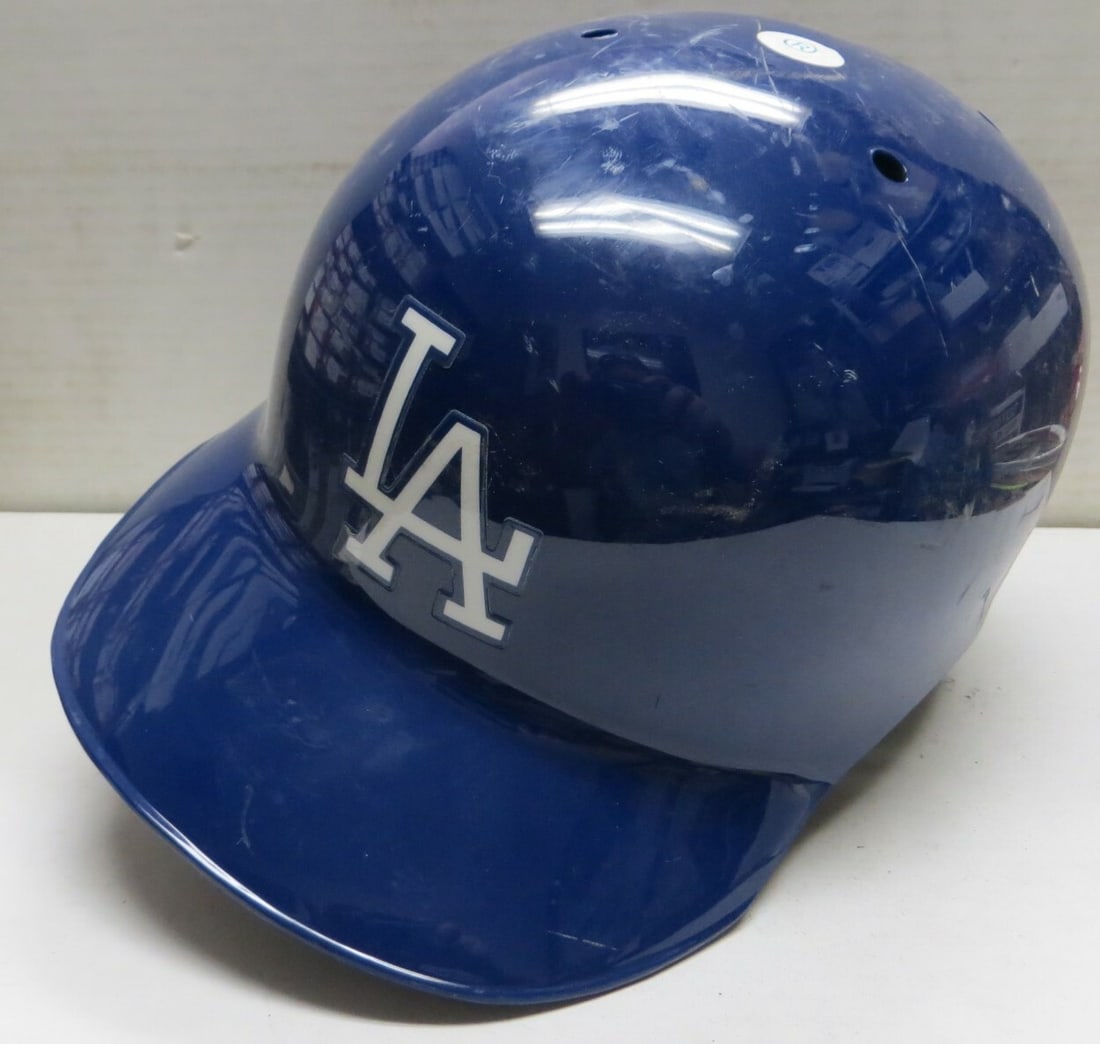Los Angeles Dodgers 2012 Blank Team Issue Baseball Helmet MLB Authenticated (1 of 5)