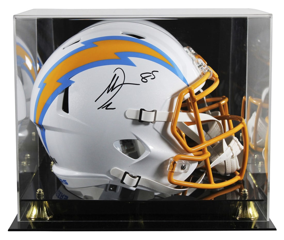 Antonio Gates Signed Riddell Full Size Helmet with Beckett Authentication (1 of 4)