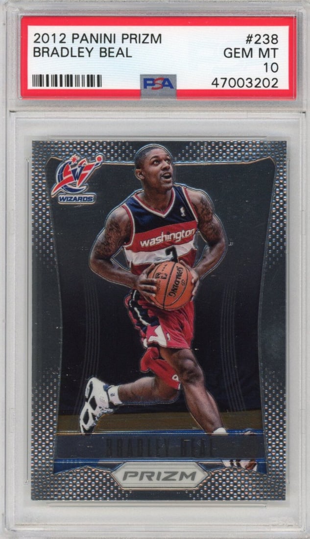 2012-13 Panini Prizm Bradley Beal #238 Rookie Card PSA 10 Gem Mint (1 of 2)