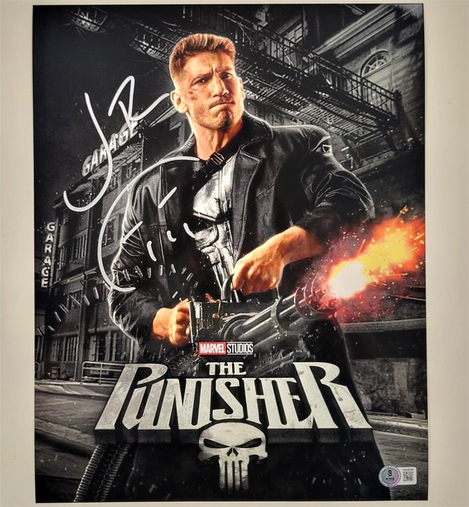 Jon Bernthal Autographed Marvel Punisher 11x14 Photo Beckett Authenticated (1 of 3)