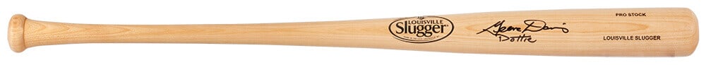 Geena Davis Signed Louisville Slugger Bat Dottie A League of Their Own (1 of 2)