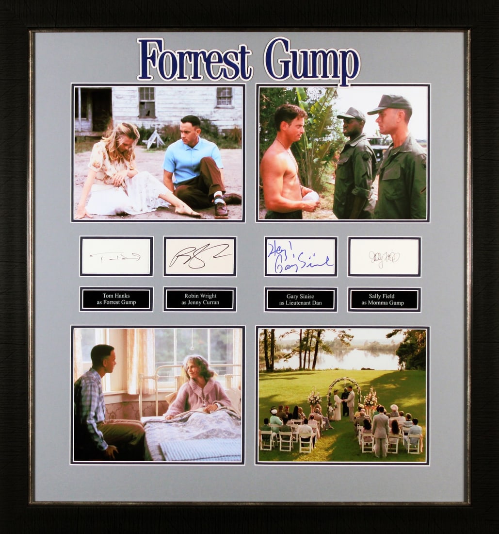 Forrest Gump Cast Signed Framed Photo with Beckett COA (1 of 4)