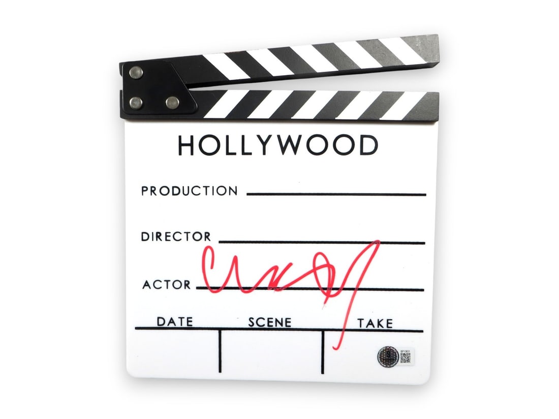 Ariana Greenblatt Autographed Movie Clapper Beckett Authenticated (1 of 3)