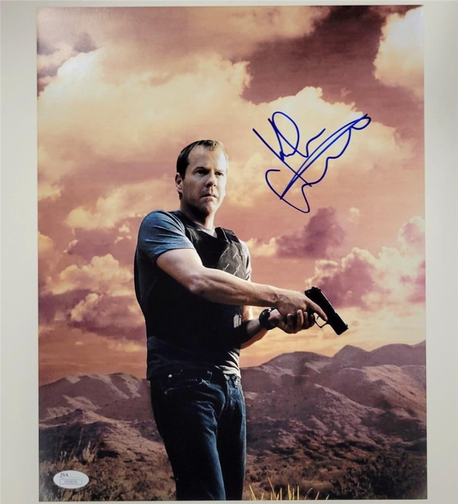 Autographed 11x14 Kiefer Sutherland Photograph The Lost Boys JSA Authenticated (1 of 3)