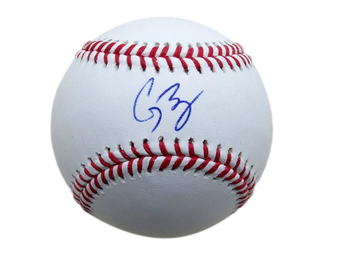 Corey Seager Autographed OML Baseball Texas Rangers PSA/DNA Authenticated (1 of 2)