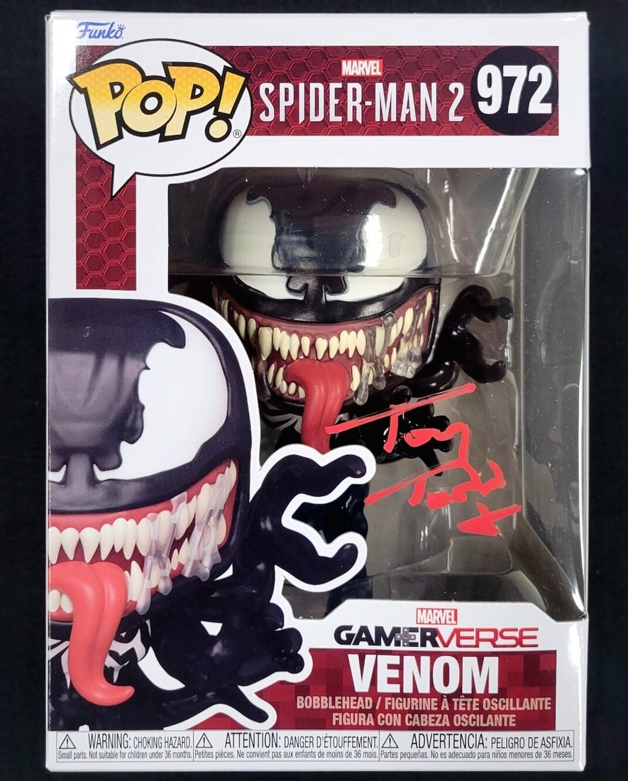 Venom Funko Pop signed by Tony Todd Beckett authenticated from Spider-Man 2 (1 of 6)
