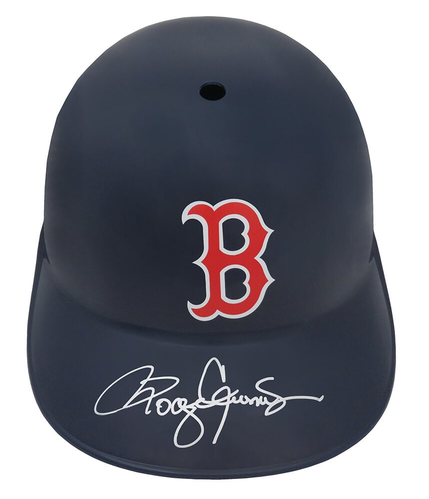 Roger Clemens Signed Boston Red Sox Replica Batting Helmet Tri-Star COA (1 of 1)