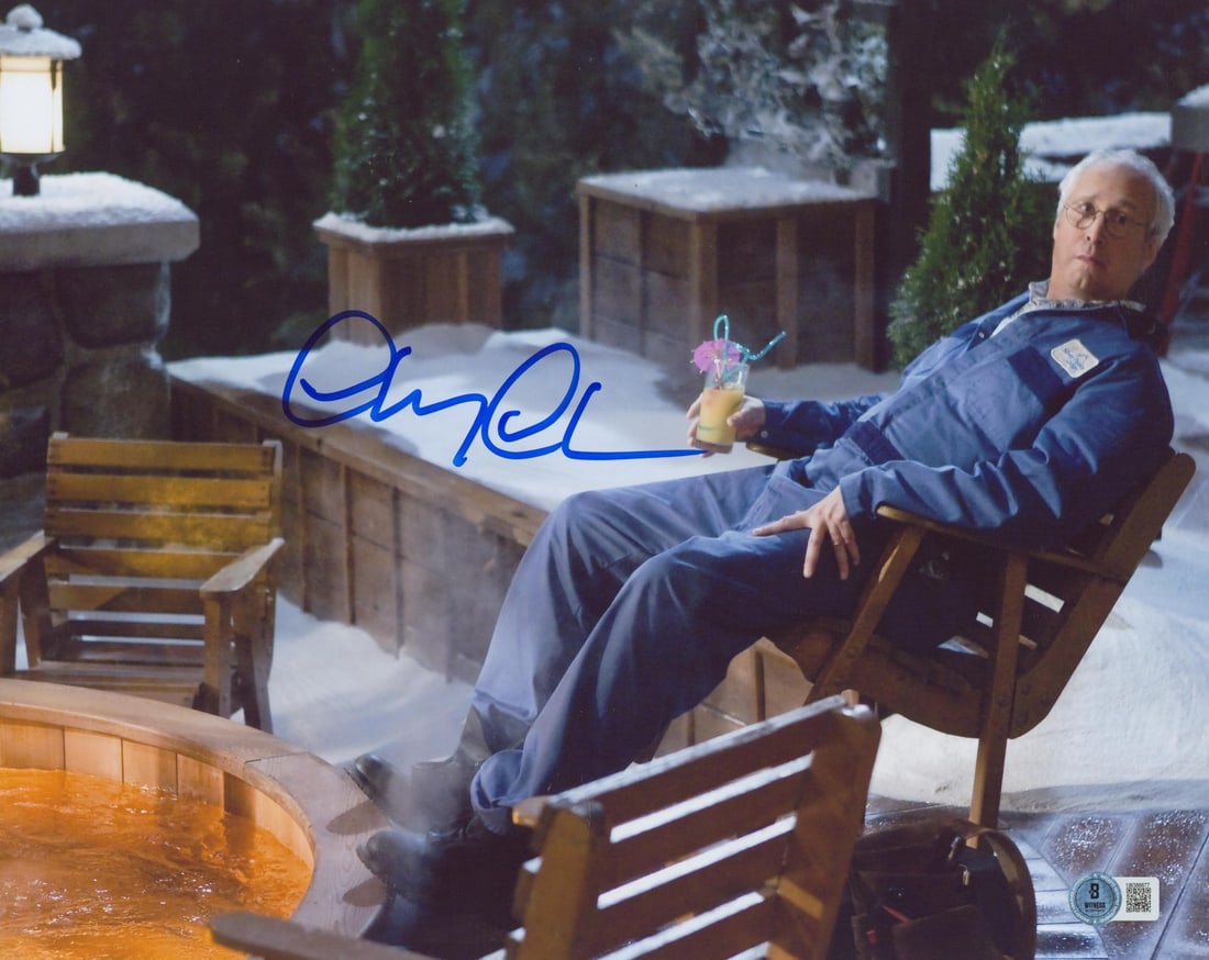 Chevy Chase Signed Hot Tub Time Machine Photo 11x14 BAS Authenticated: Chevy Chase Signed Hot Tub Time Machine Photo 11x14 BAS Authenticated Capture a piece of cinematic history with this autographed 11x14 horizontal photograph from the movie 'Hot Tub Time Machine', pers