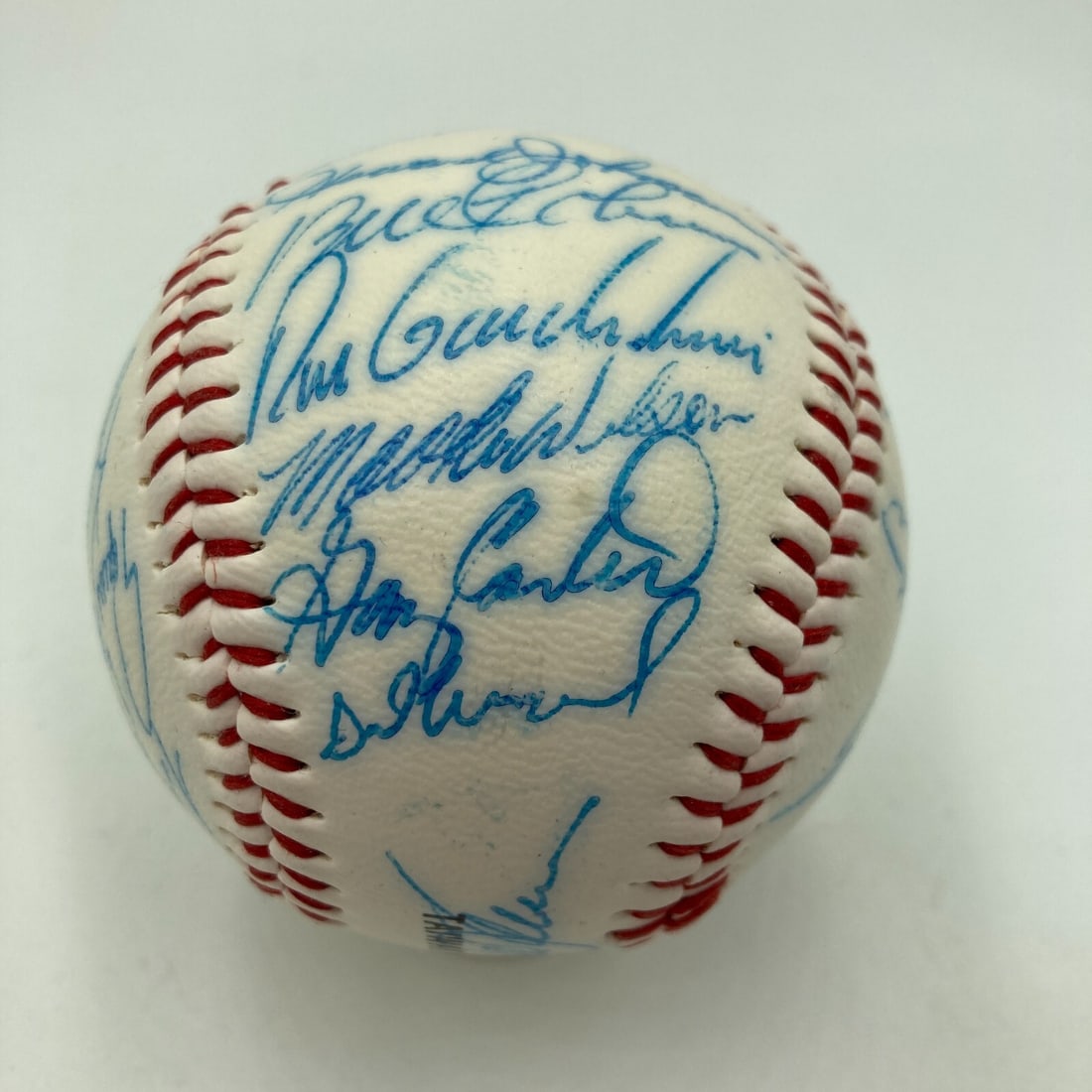 1985-86 New York Mets Signed Baseball 28 Autographs Including Gary Carter (1 of 10)