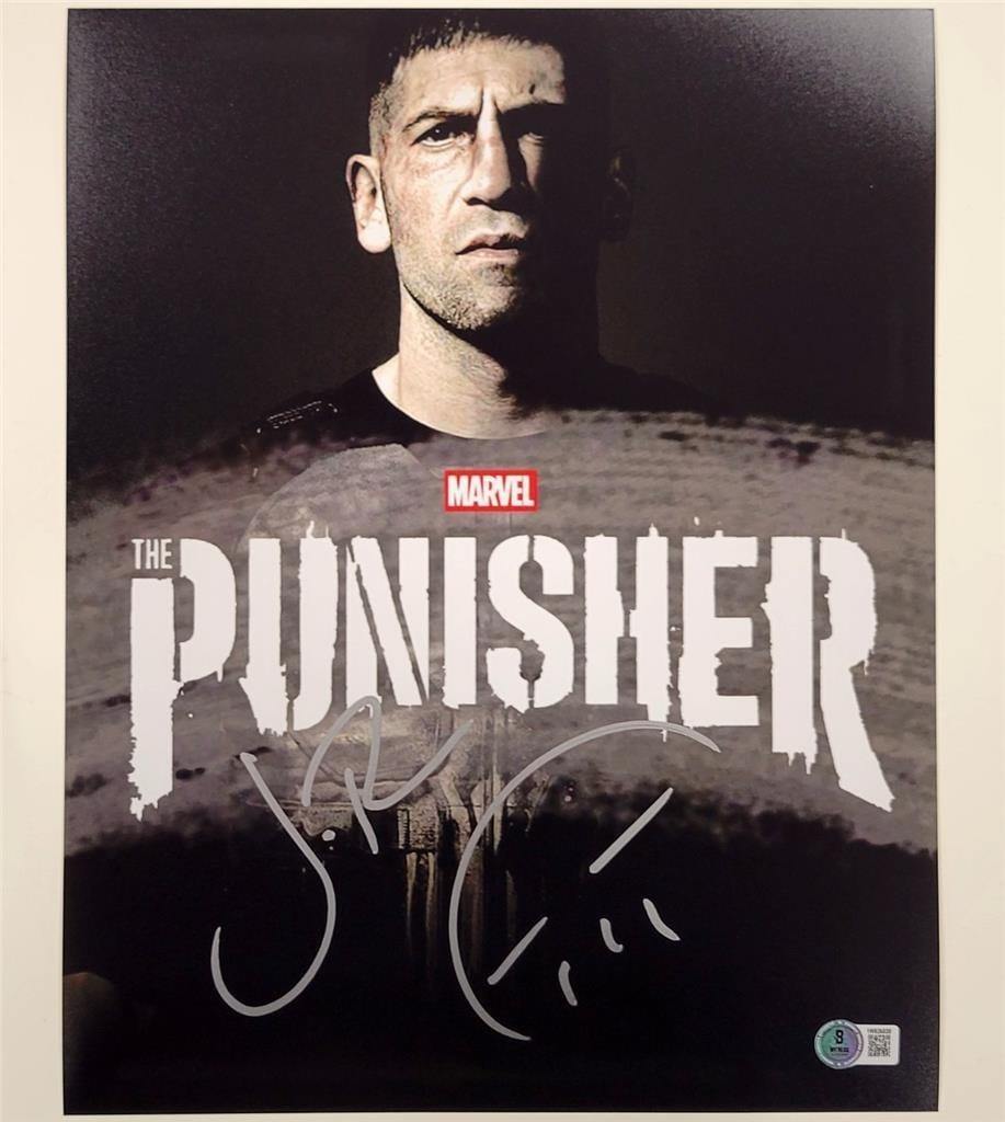 Jon Bernthal Autographed Punisher 11x14 Photo Beckett Authenticated (1 of 3)
