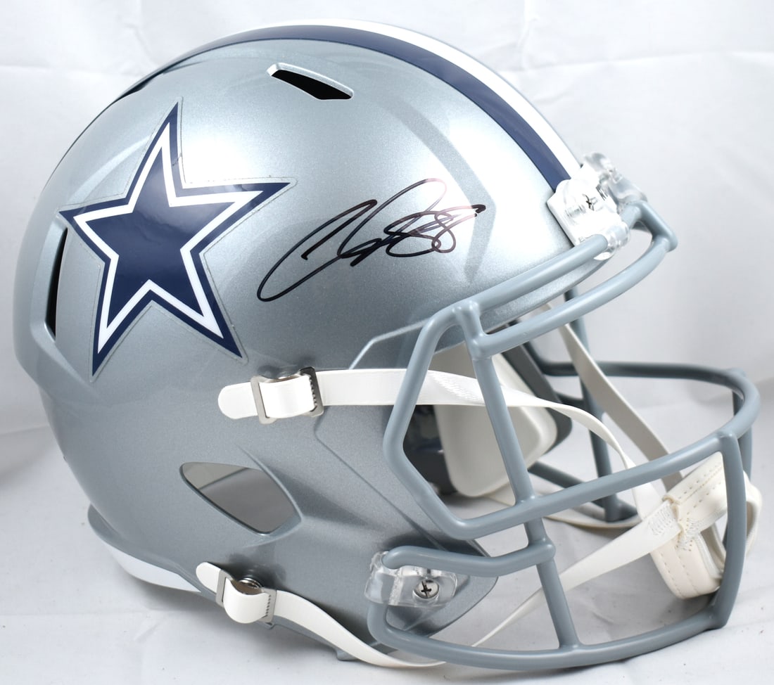 Dallas Cowboys Full Size Speed Helmet Signed by CeeDee Lamb (1 of 5)