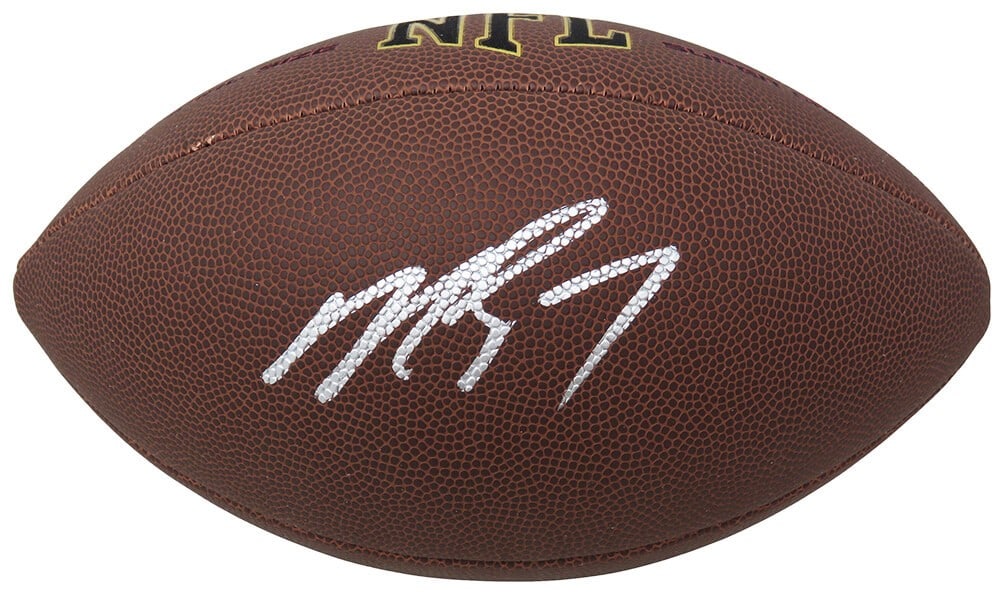 Michael Vick Signed Wilson Super Grip Full Size Football with COA (1 of 1)