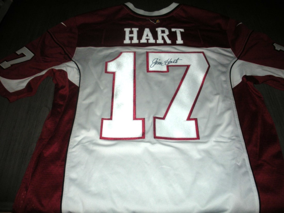 Jim Hart Signed Authentic Nike Jersey with COA St. Louis Cardinals (1 of 2)