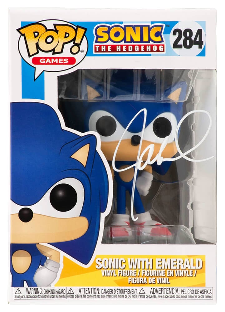 Jaleel White Signed Sonic The Hedgehog Funko Pop #284 with COA (1 of 1)