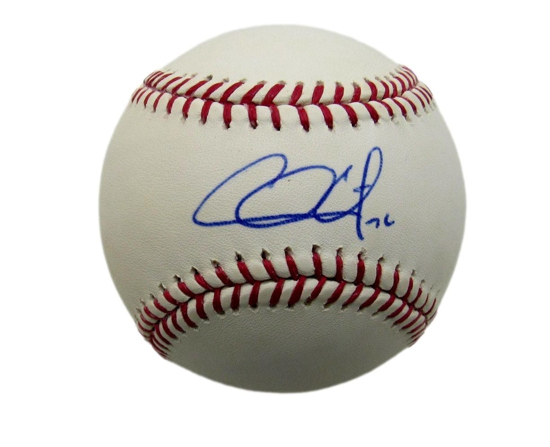 Chase Utley Autographed OML Baseball Philadelphia Phillies PSA/DNA (1 of 3)