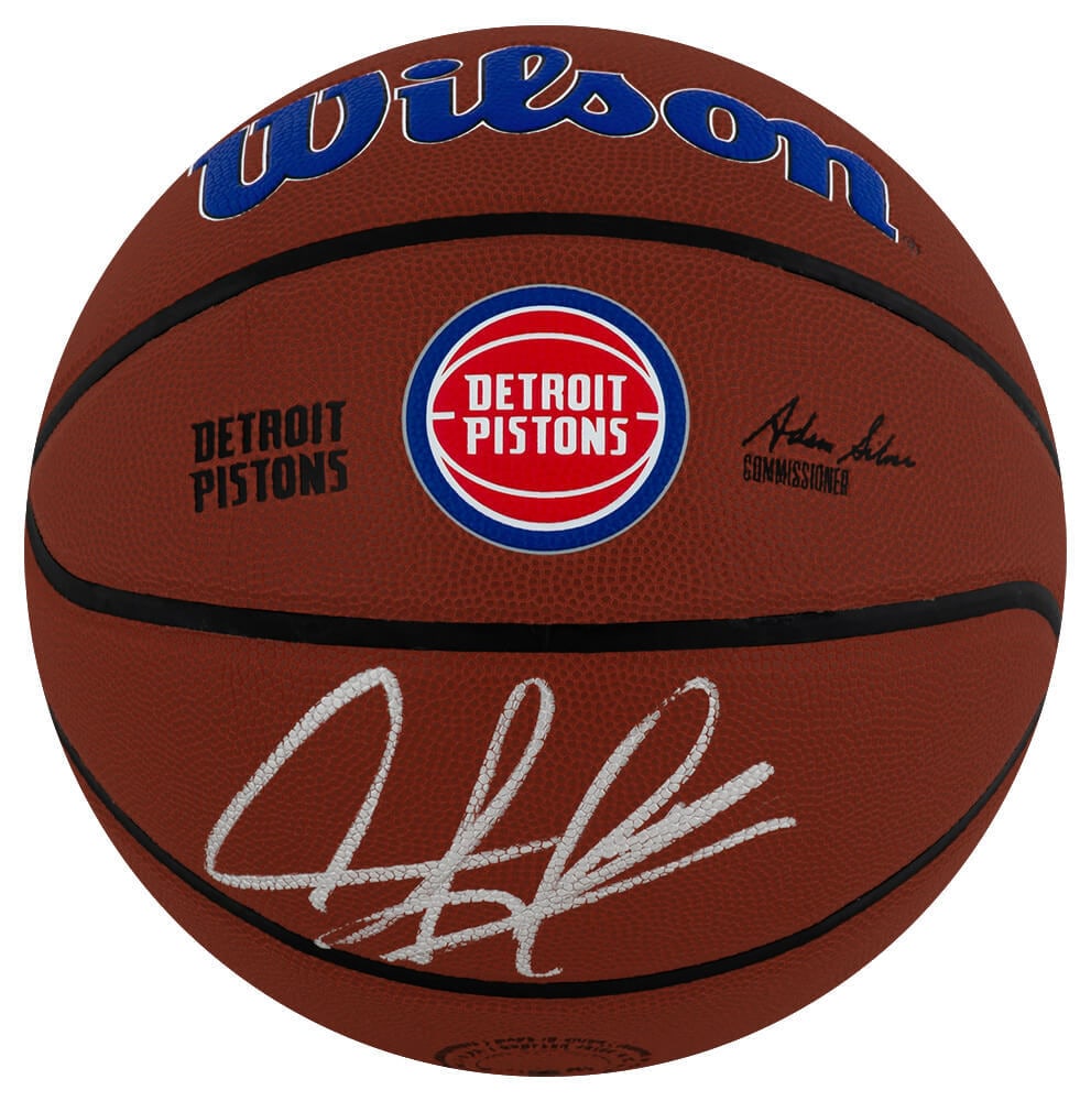 Dennis Rodman Signed Detroit Pistons Logo NBA Basketball with COA: Dennis Rodman Signed Detroit Pistons Logo NBA Basketball with COA This is a Dennis Rodman signed Detroit Pistons logo Wilson Alliance NBA basketball, a must-have for any basketball enthusiast. Featuri