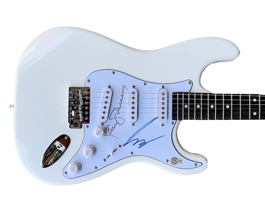 Heaven 17 Signed Electric Guitar Glenn Gregory Martyn Ware Beckett Authenticated (1 of 4)