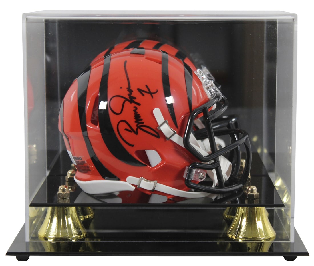 Cincinnati Bengals Boomer Esiason Signed Mini Helmet with Beckett Authentication (1 of 3)