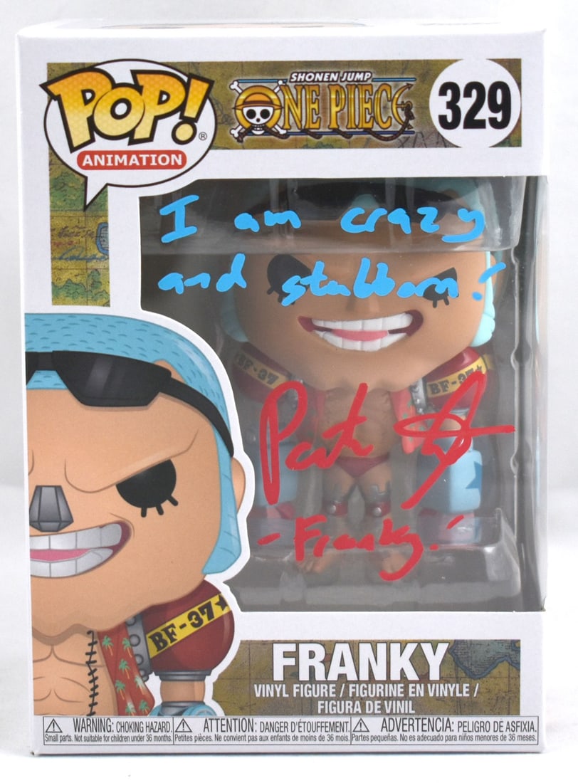 Patrick Seitz Autographed Funko Pop Franky #329 JSA Authentication (1 of 3)