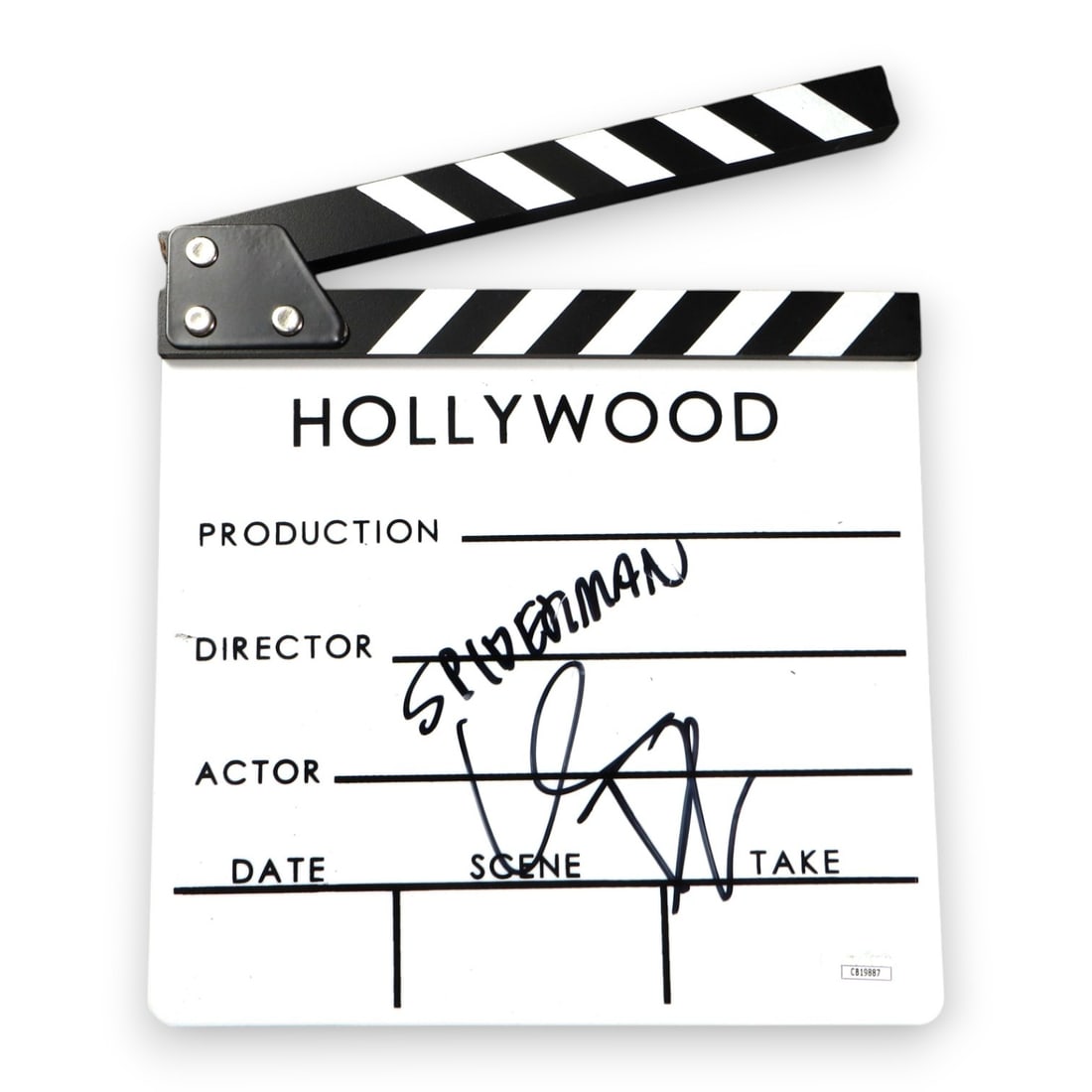 Willem Dafoe Signed Spider-Man Movie Clapper JSA Authenticated: Willem Dafoe Signed Spider-Man Movie Clapper JSA Authenticated Own a piece of cinematic history with this authentic movie clapper signed by the talented Willem Dafoe, known for his iconic role in 'Spi