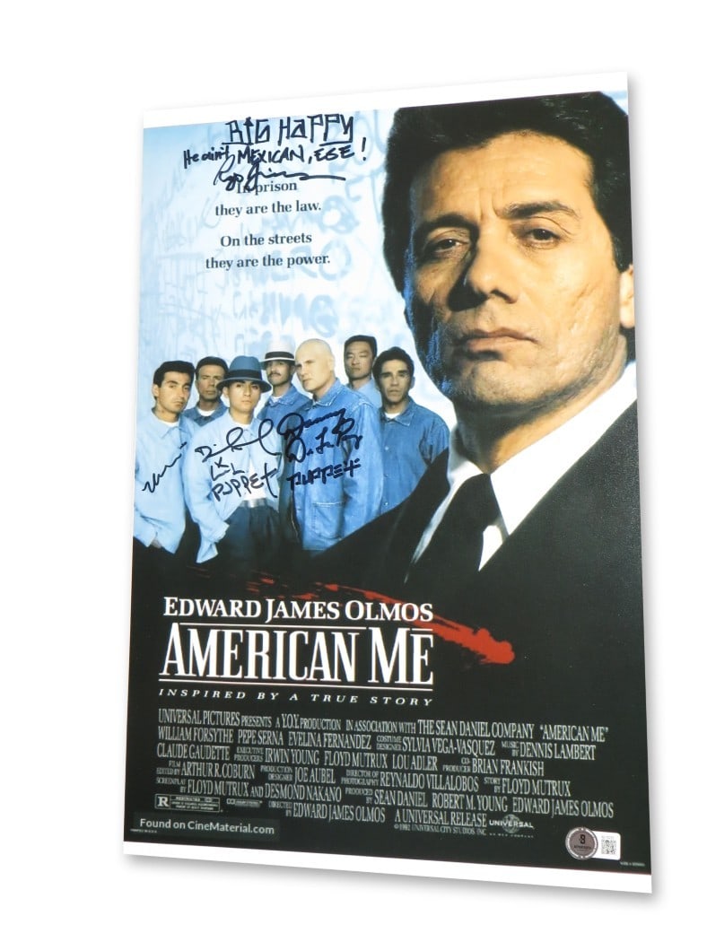 American Me Multi Signed 11X17 Photo Beckett Authenticated (1 of 5)