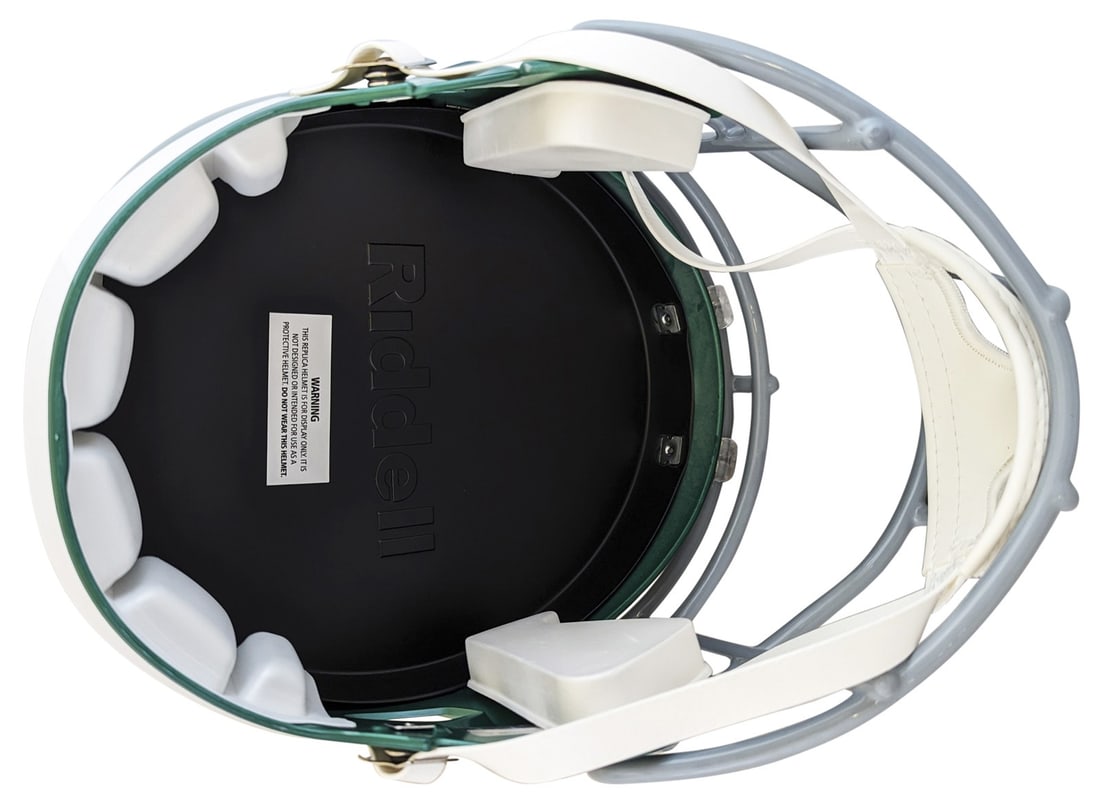 Randall Cunningham Signed Eagles Throwback Helmet with BAS Authentication - 4