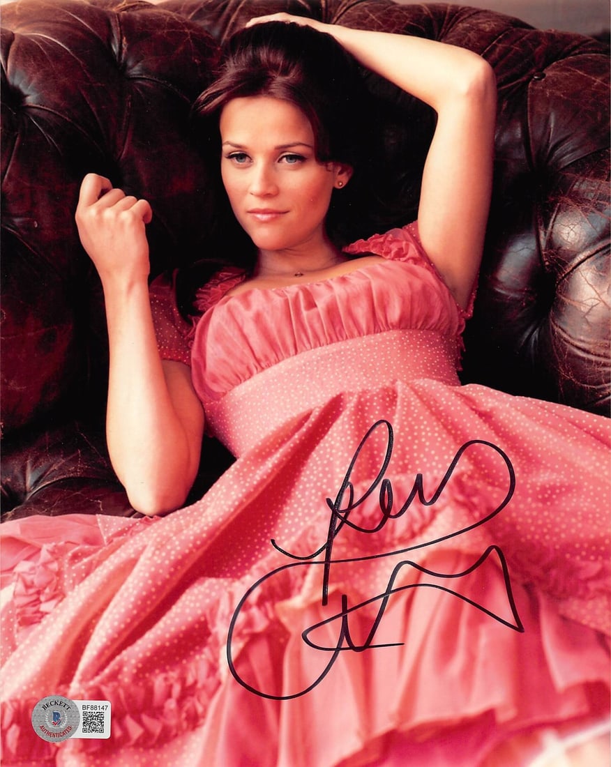 Reese Witherspoon Walk The Line Signed 8x10 Photo Beckett Authenticated (1 of 3)
