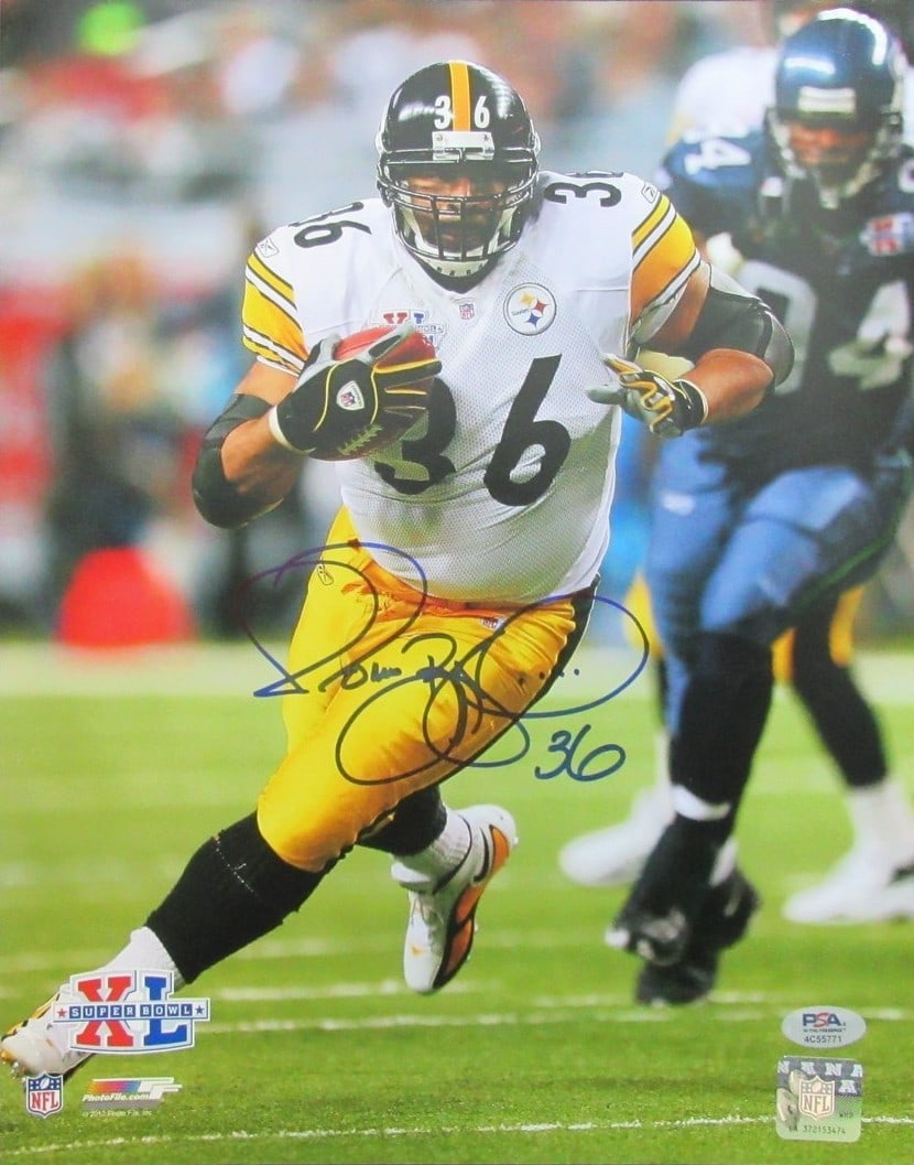 11x14 Photo Jerome Bettis Autograph Pittsburgh Steelers PSA DNA Authenticated (1 of 3)