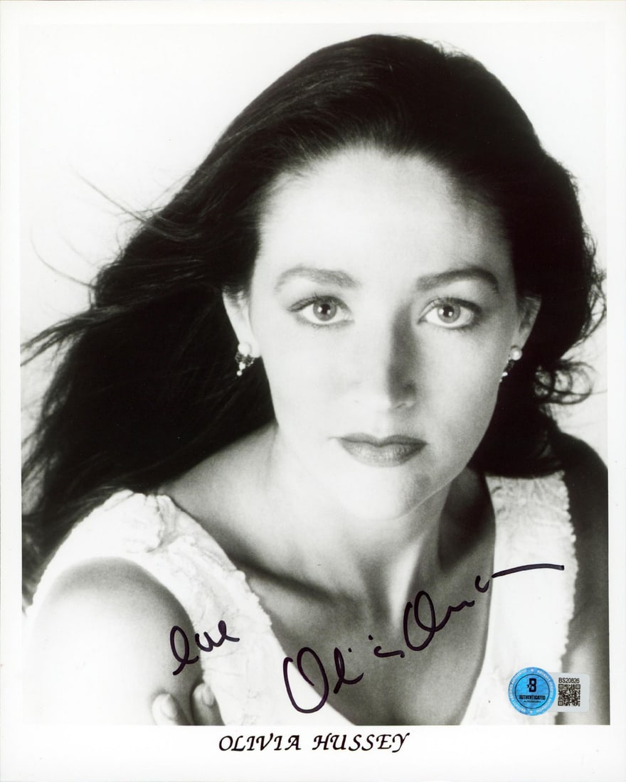 Olivia Hussey Signed Romeo & Juliet 8x10 Photo with Love BAS Authenticated (1 of 1)