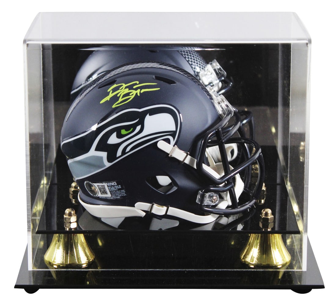 Seattle Seahawks Brian Bosworth Signed Mini Helmet with BAS Authentication (1 of 3)