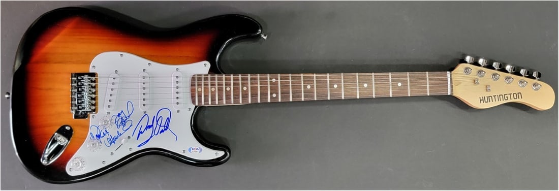 Authentic Osmond Brothers Signed Guitar Donny Jay Merrill PSA/DNA (1 of 4)