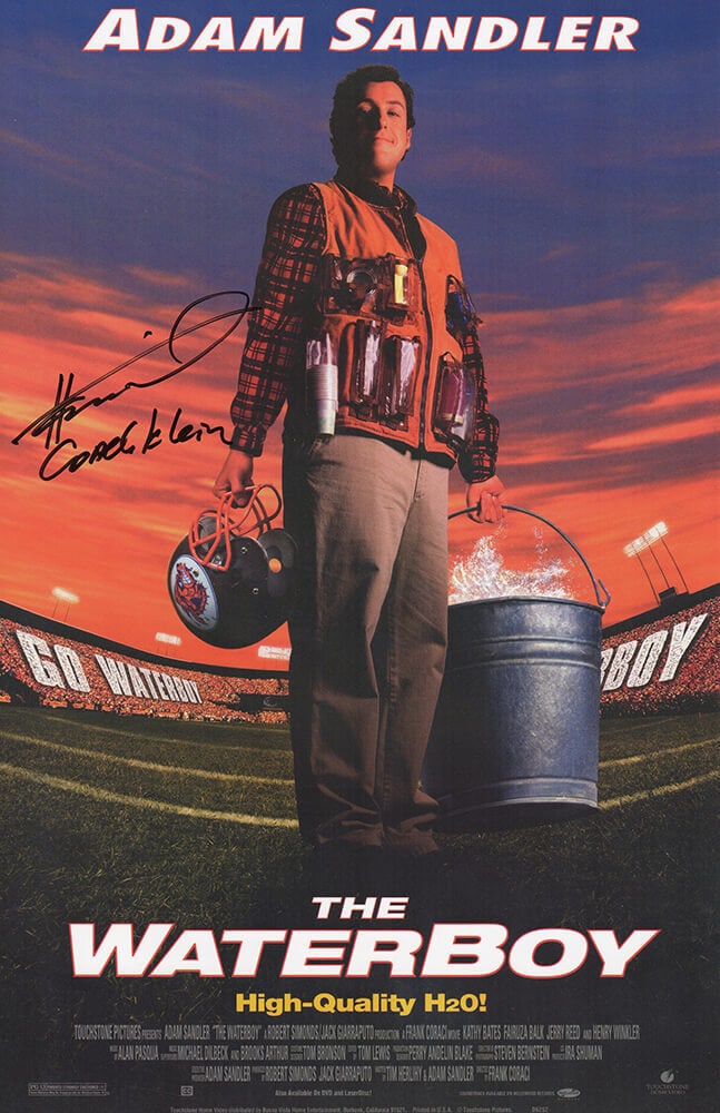 Henry Winkler Signed The Waterboy 11x17 Poster with Coach Klein Inscription (1 of 1)