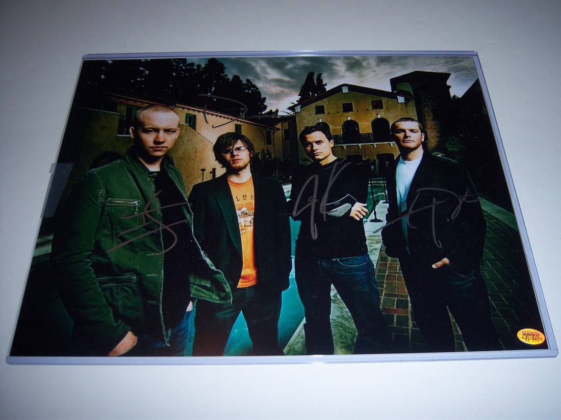 The Fray 11x14 Photo with 4 Signatures (1 of 1)